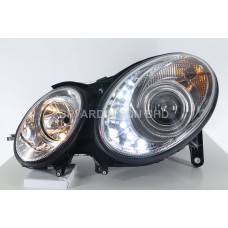 Mercedes E Class W211 Chrome Projector Headlamp w LED
